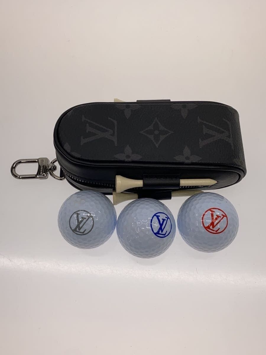 LOUIS VUITTON Pouch PVC Black All-over pattern 7