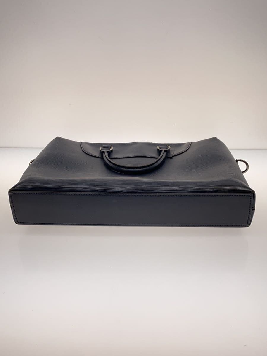 LOUIS VUITTON Porte-Documents Jour_Epi Leather BLK M50163 4