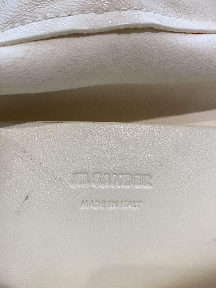 JIL SANDER Drawstring Bag Handbag Leather CRM Solid 5