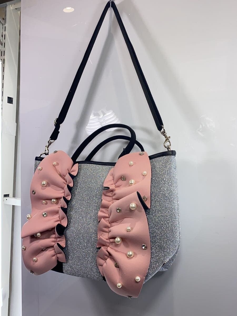 Rapture Handbag SLV Solid 2