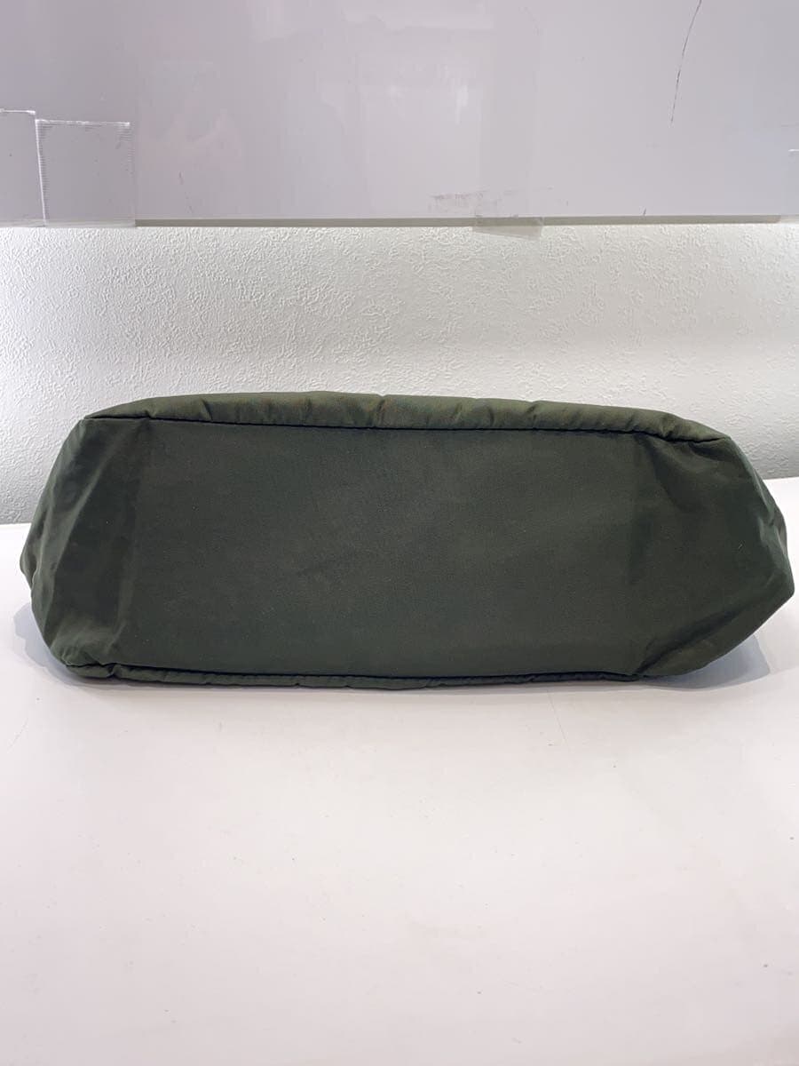 PRADA Handbag Nylon KHK 4