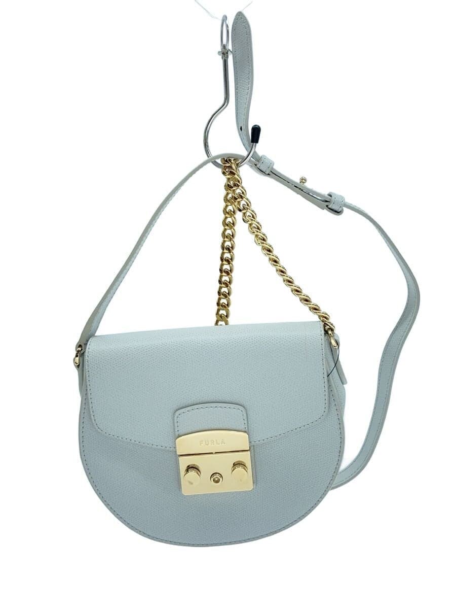 FURLA shoulder bag PVC BLUE