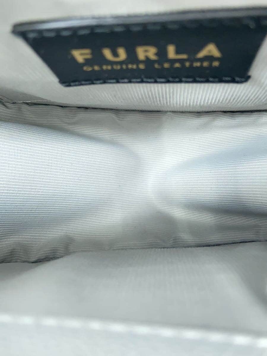 FURLA shoulder bag PVC BLUE 6