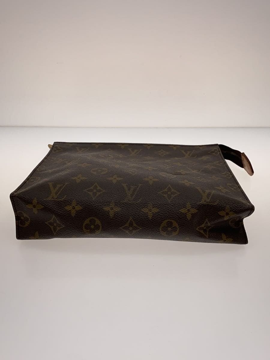 LOUIS VUITTON Pouch Toilet 26 Monogram Canvas PVC BRW M47542 4