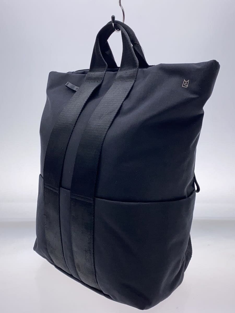 MILESTO backpack -- BLK plain 2