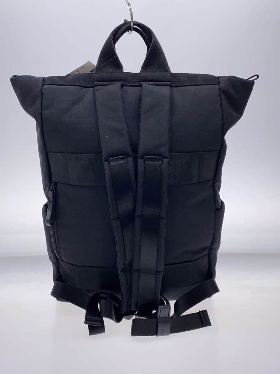 MILESTO backpack -- BLK plain 3