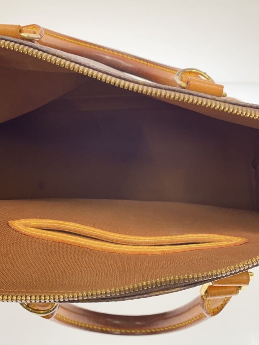 LOUIS VUITTON 1) Alma Monogram Canvas PVC BRW Allover Pattern M51130 6