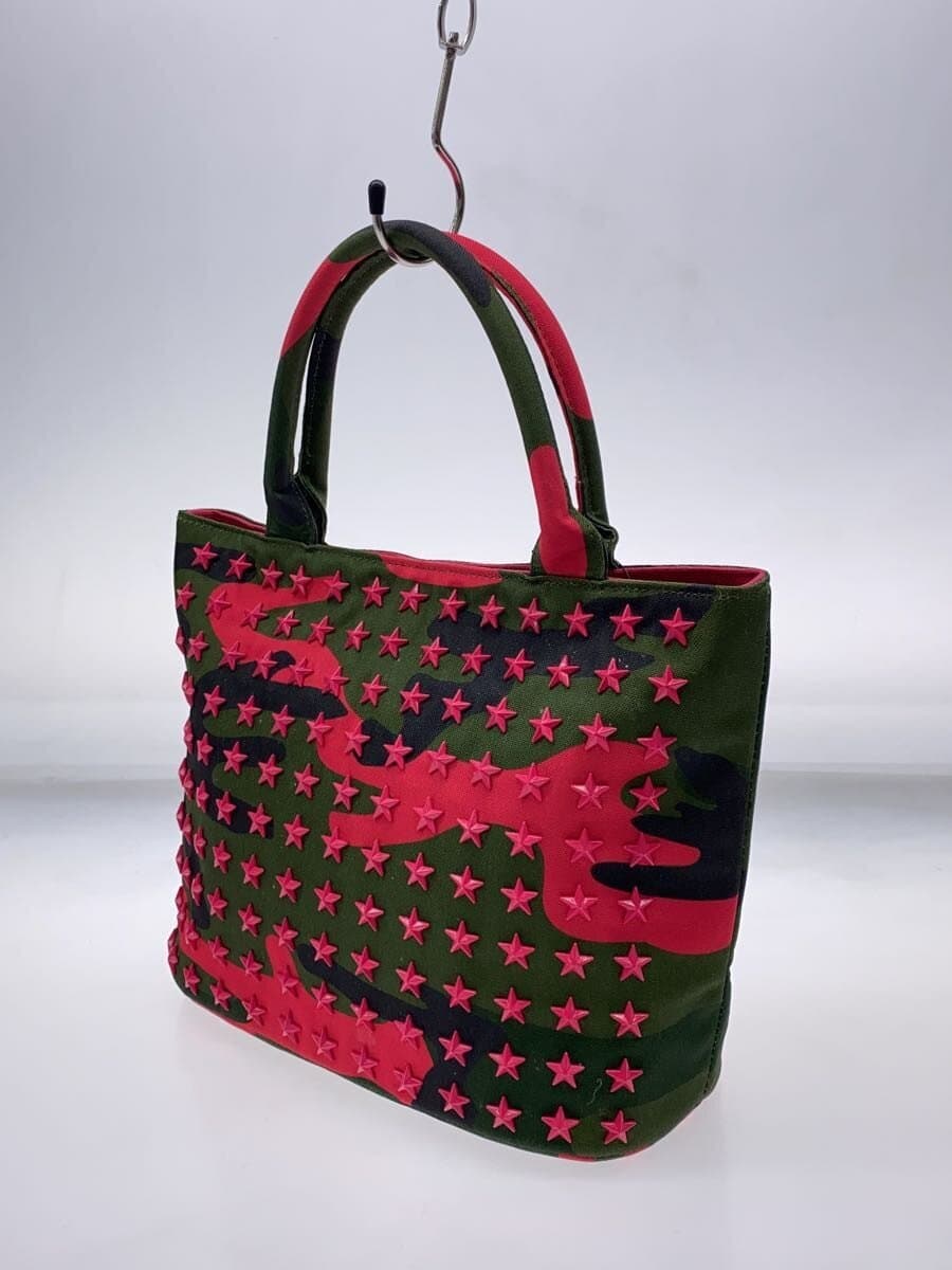 V12 Tote Bag Cotton Multicolor Camouflage 2
