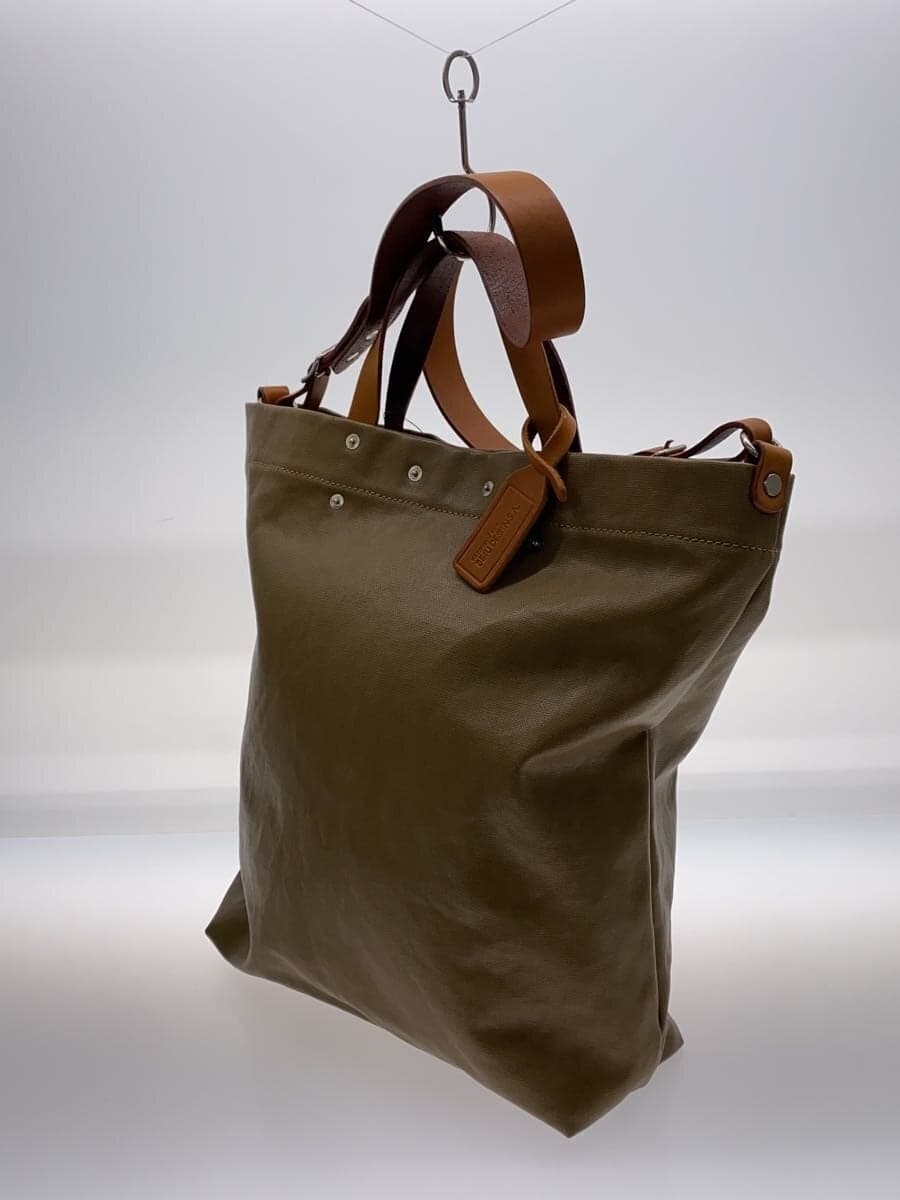 Beautiful drawing tote bag PVC KHK 2