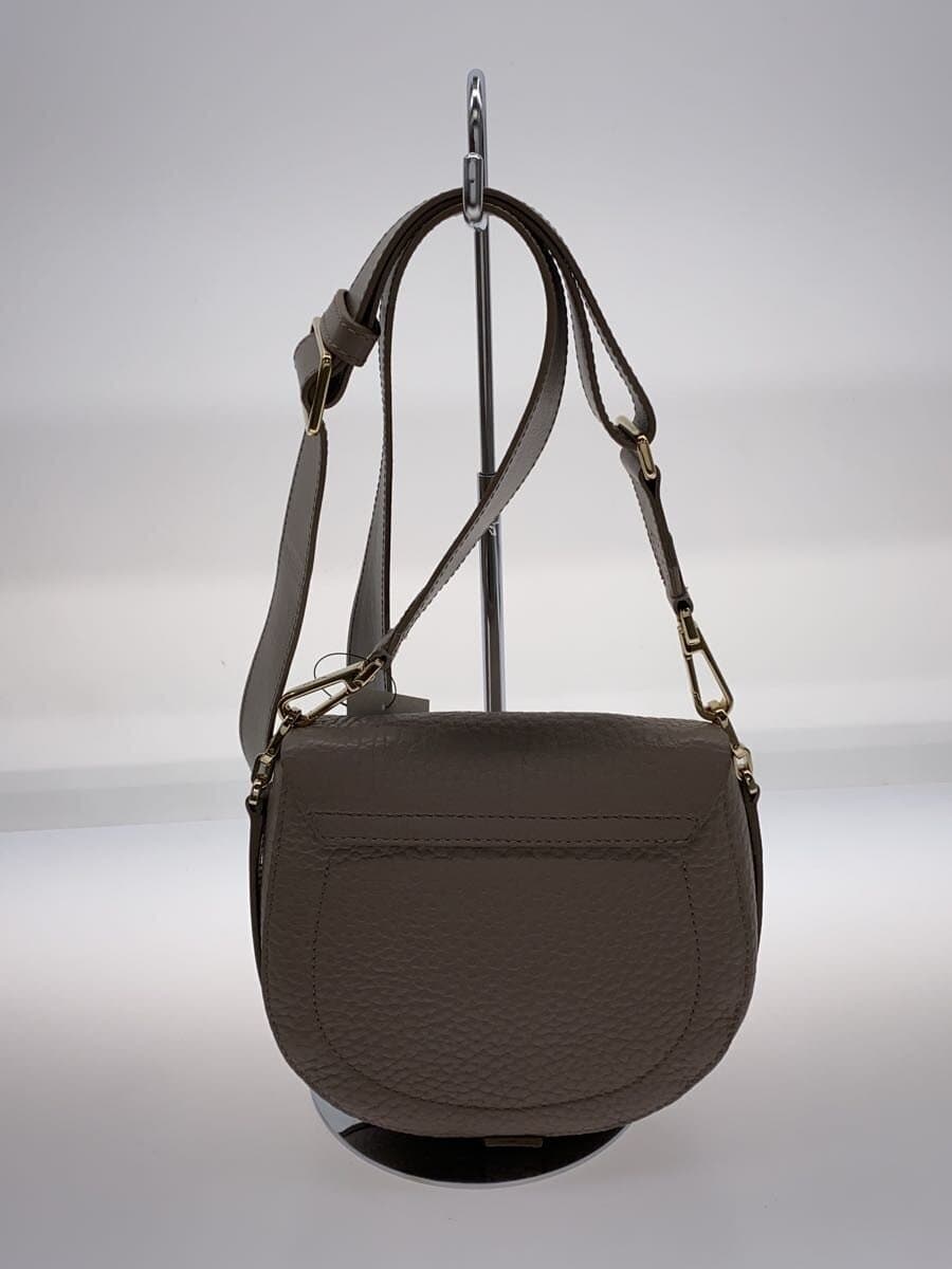 FURLA shoulder bag -- BEG plain F6900 3