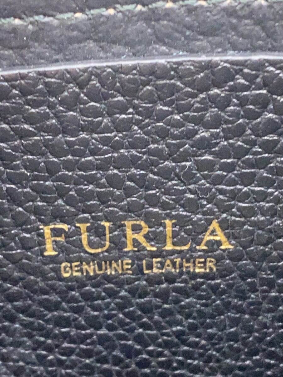 FURLA shoulder bag -- BEG plain F6900 5