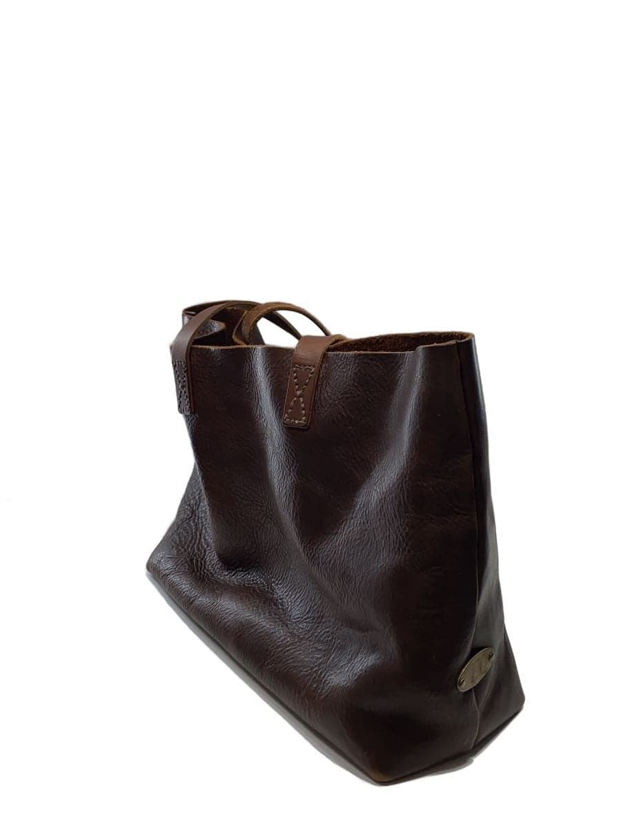 SLOW Tote Bag Leather BRW 2