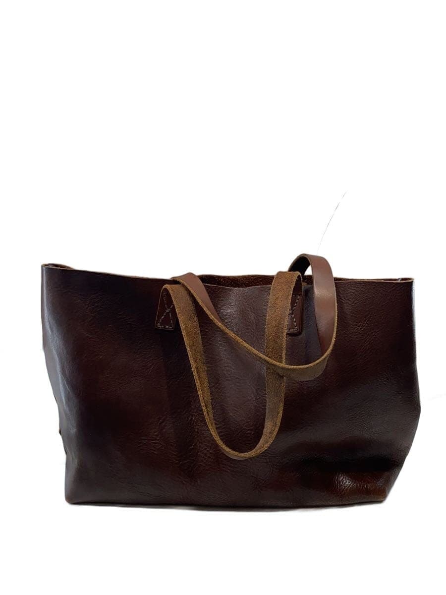 SLOW Tote Bag Leather BRW 3