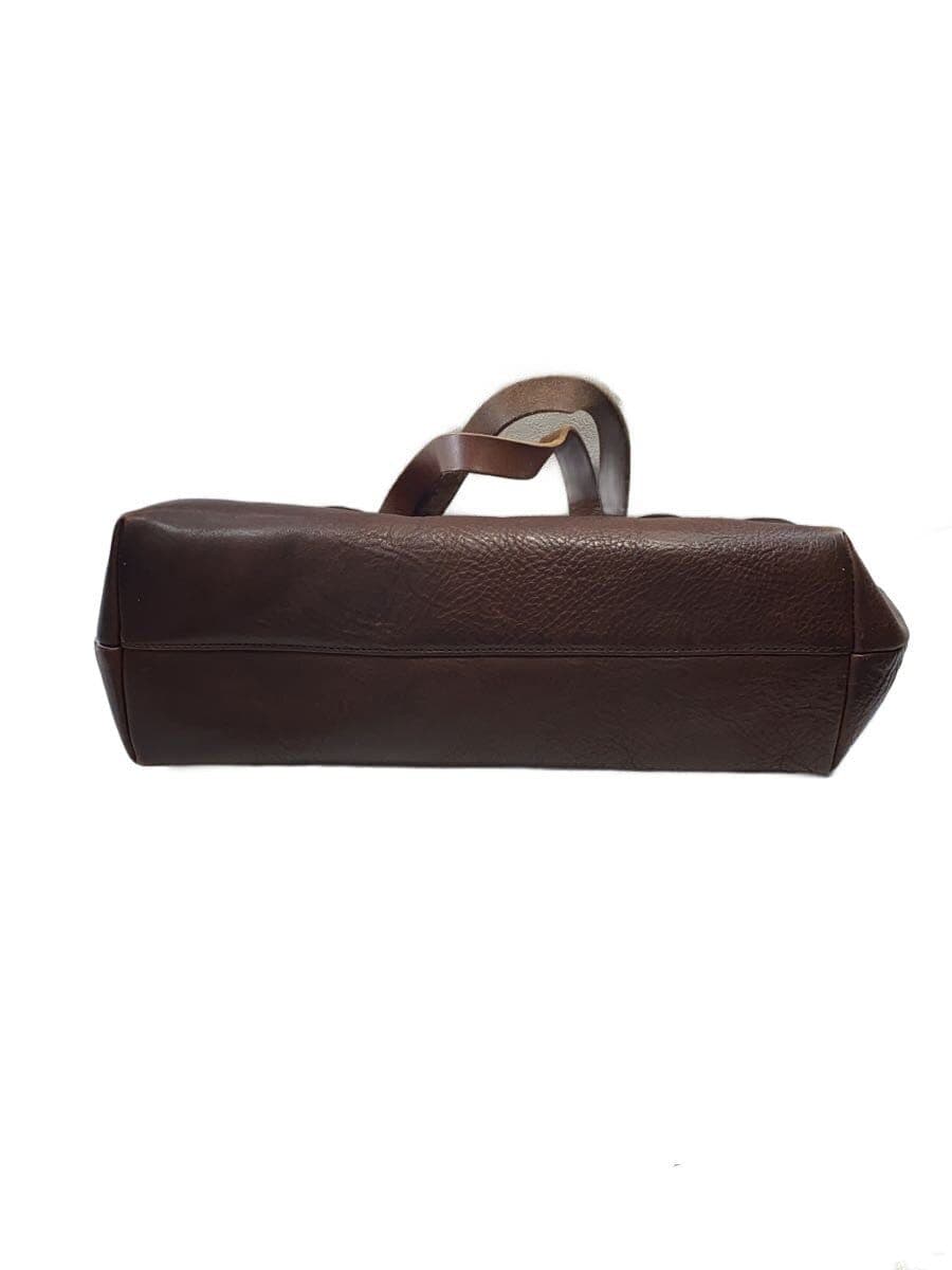 SLOW Tote Bag Leather BRW 4
