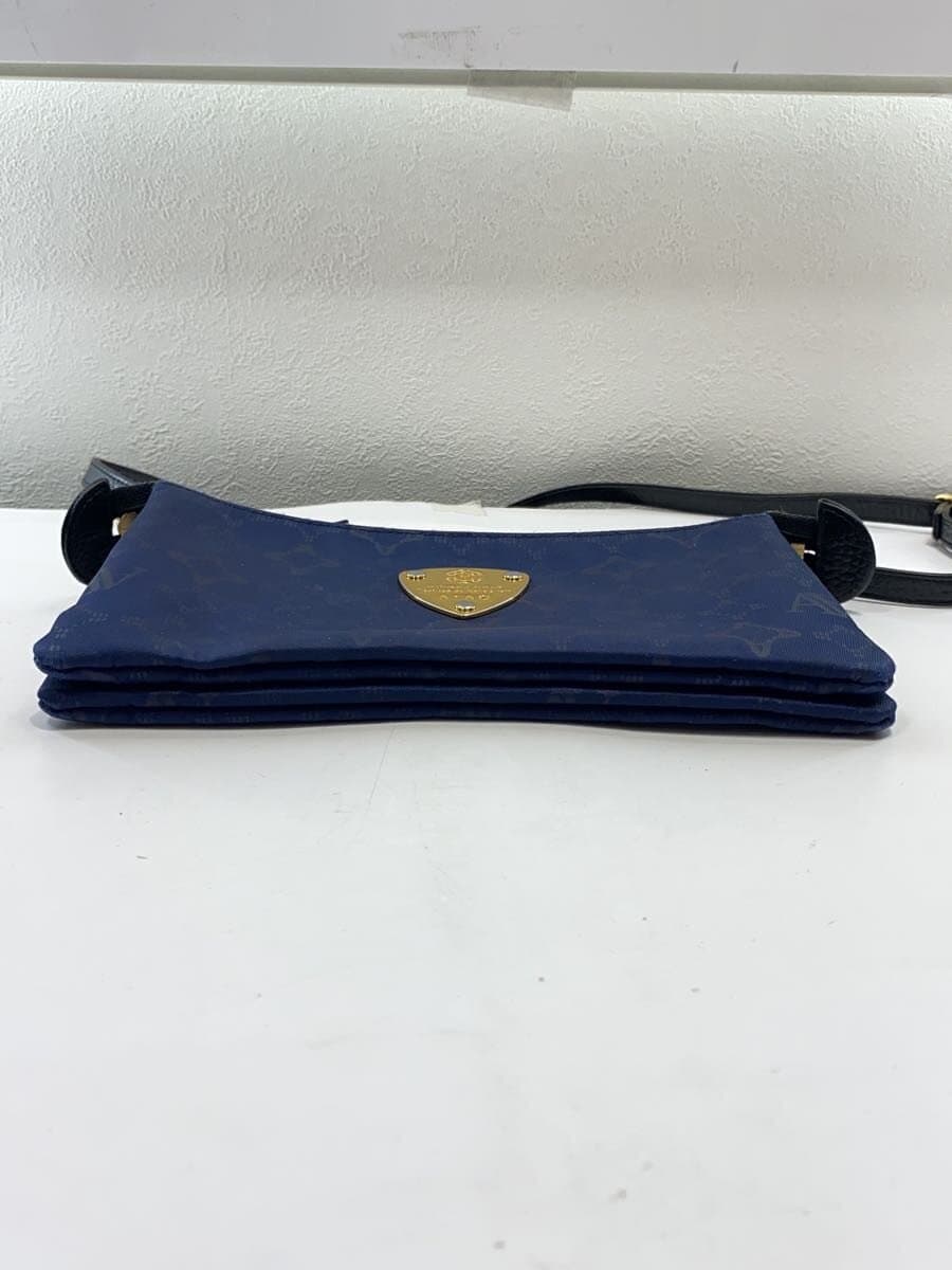 ATAO shoulder bag -- NVY all-over pattern wallet pochette 4