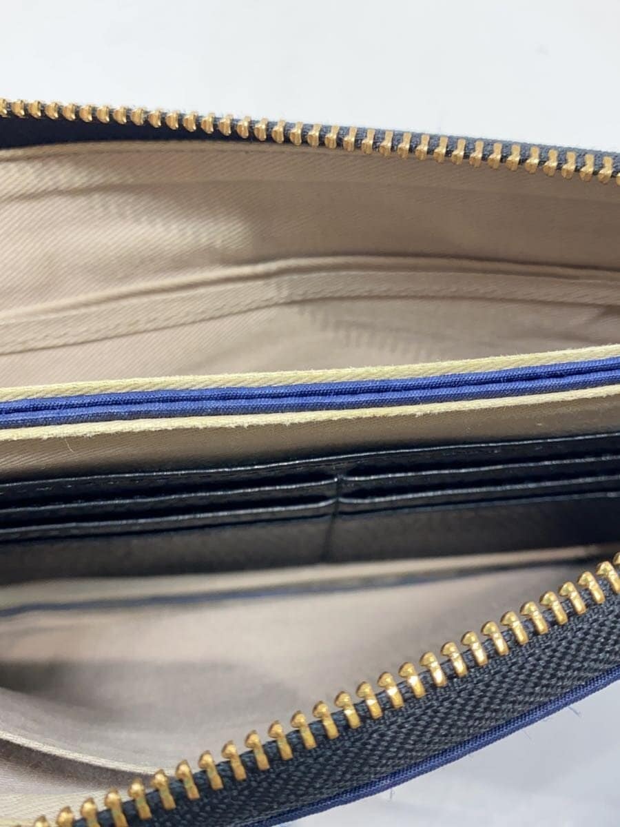 ATAO shoulder bag -- NVY all-over pattern wallet pochette 6