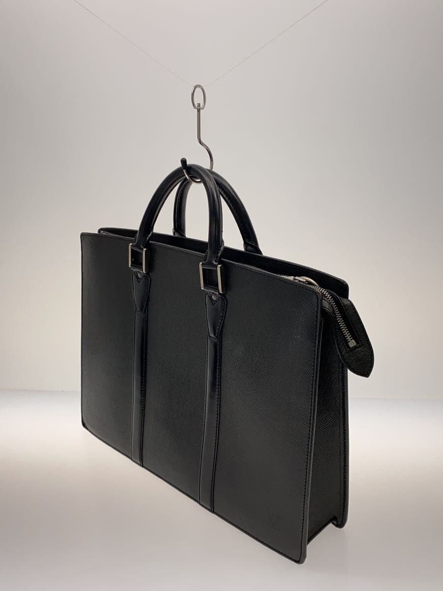 LOUIS VUITTON Porto Documents Rosan _Taiga Leather BLK 2