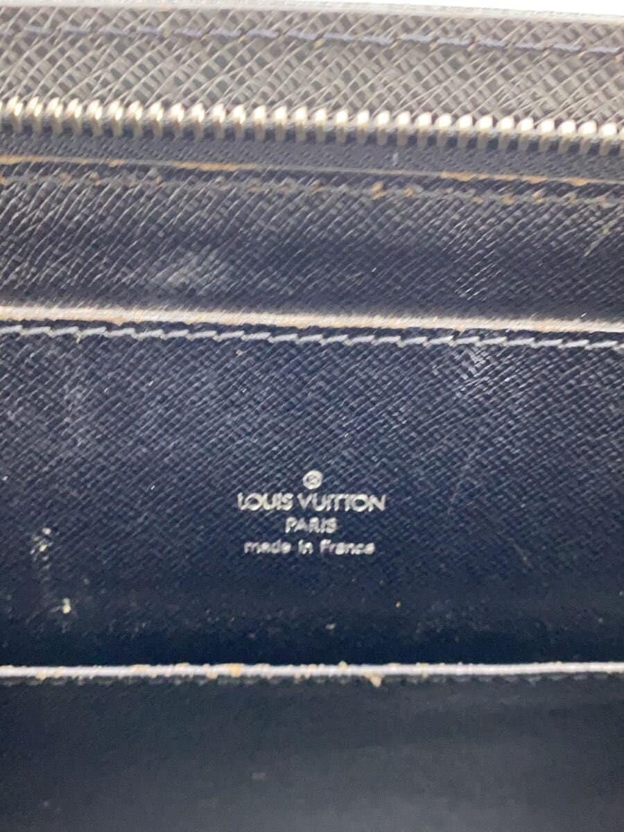 LOUIS VUITTON Porto Documents Rosan _Taiga Leather BLK 5