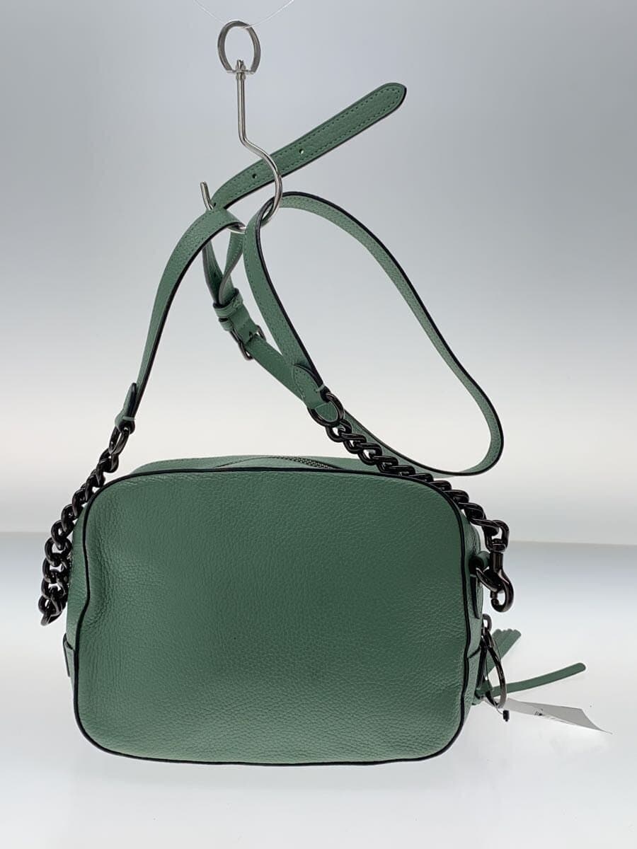 COACH Camera Bag Shoulder Bag Leather GRN 29411 3
