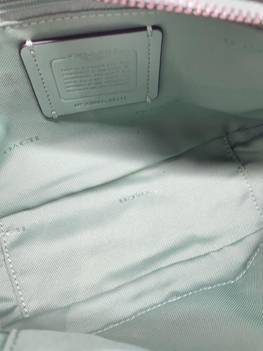 COACH Camera Bag Shoulder Bag Leather GRN 29411 6