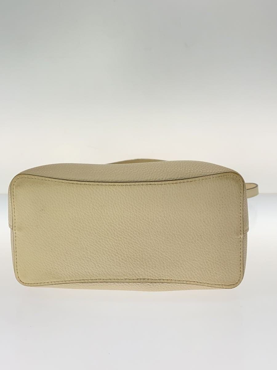 COACH Luxury Pebbled Leather Small Town Bucket BEG E2180-1011 4