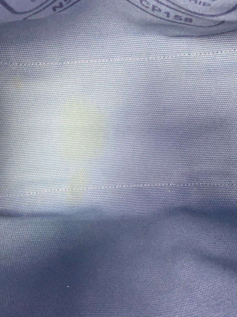 COACH Cargo Tote Canvas BLU 6