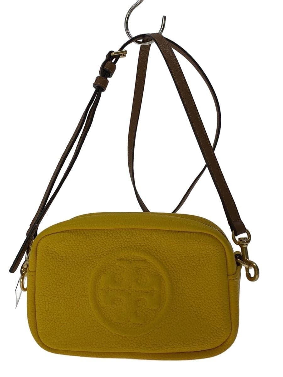 TORY BURCHPERRY BOMBE MINI BAG Shoulder Bag Leather YLW 10010066