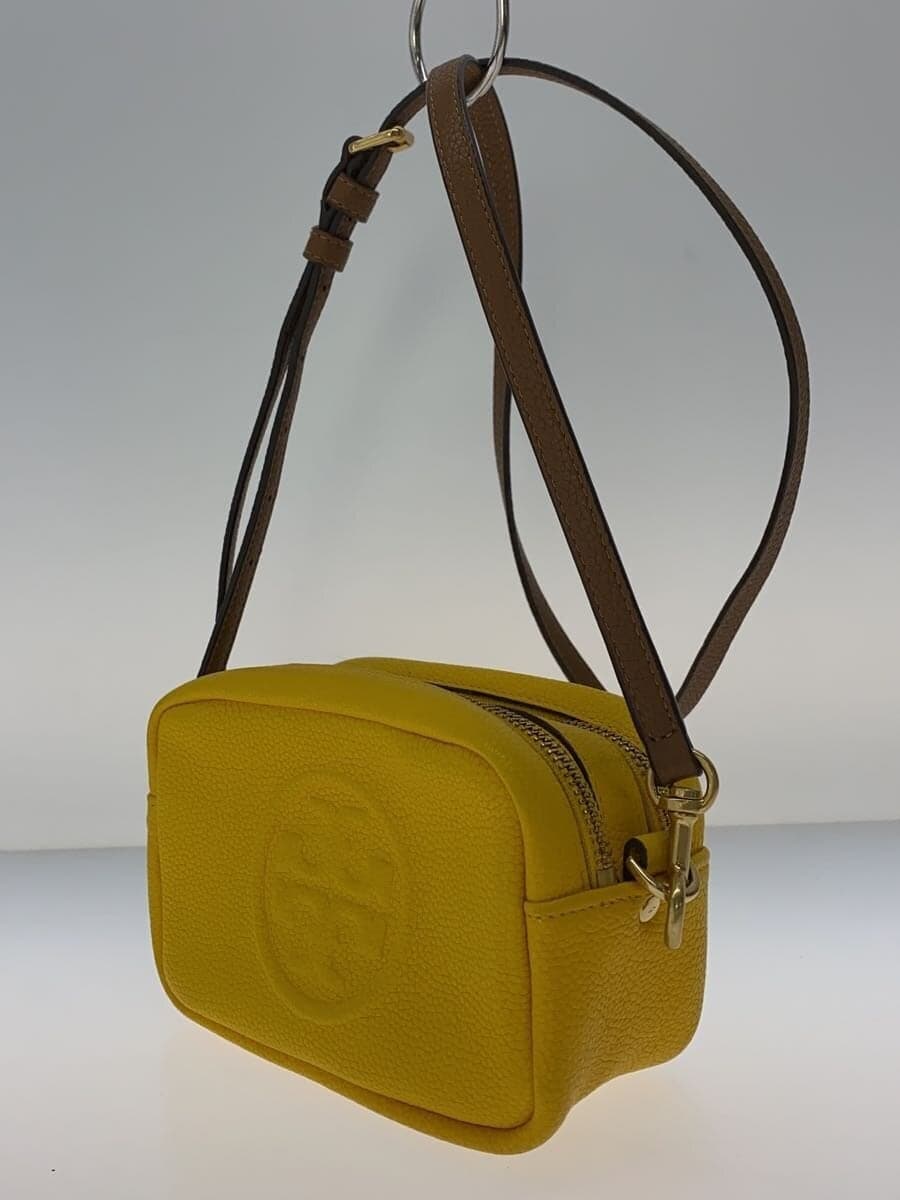 TORY BURCHPERRY BOMBE MINI BAG Shoulder Bag Leather YLW 10010066 2