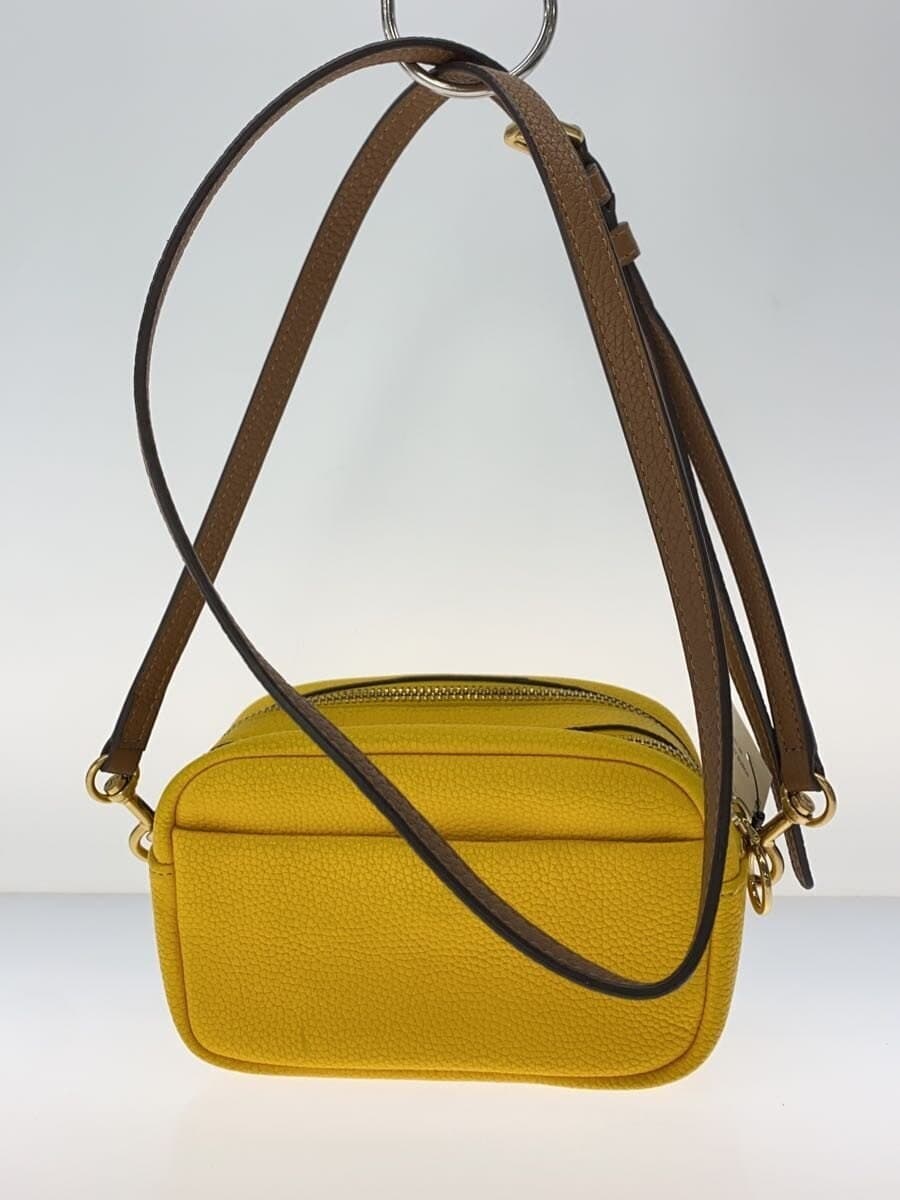 TORY BURCHPERRY BOMBE MINI BAG Shoulder Bag Leather YLW 10010066 3