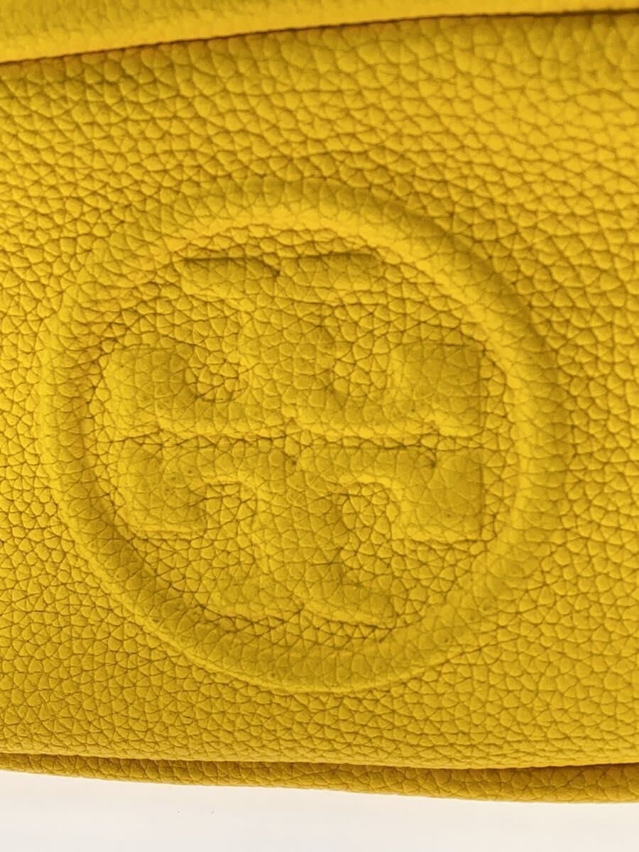 TORY BURCHPERRY BOMBE MINI BAG Shoulder Bag Leather YLW 10010066 5