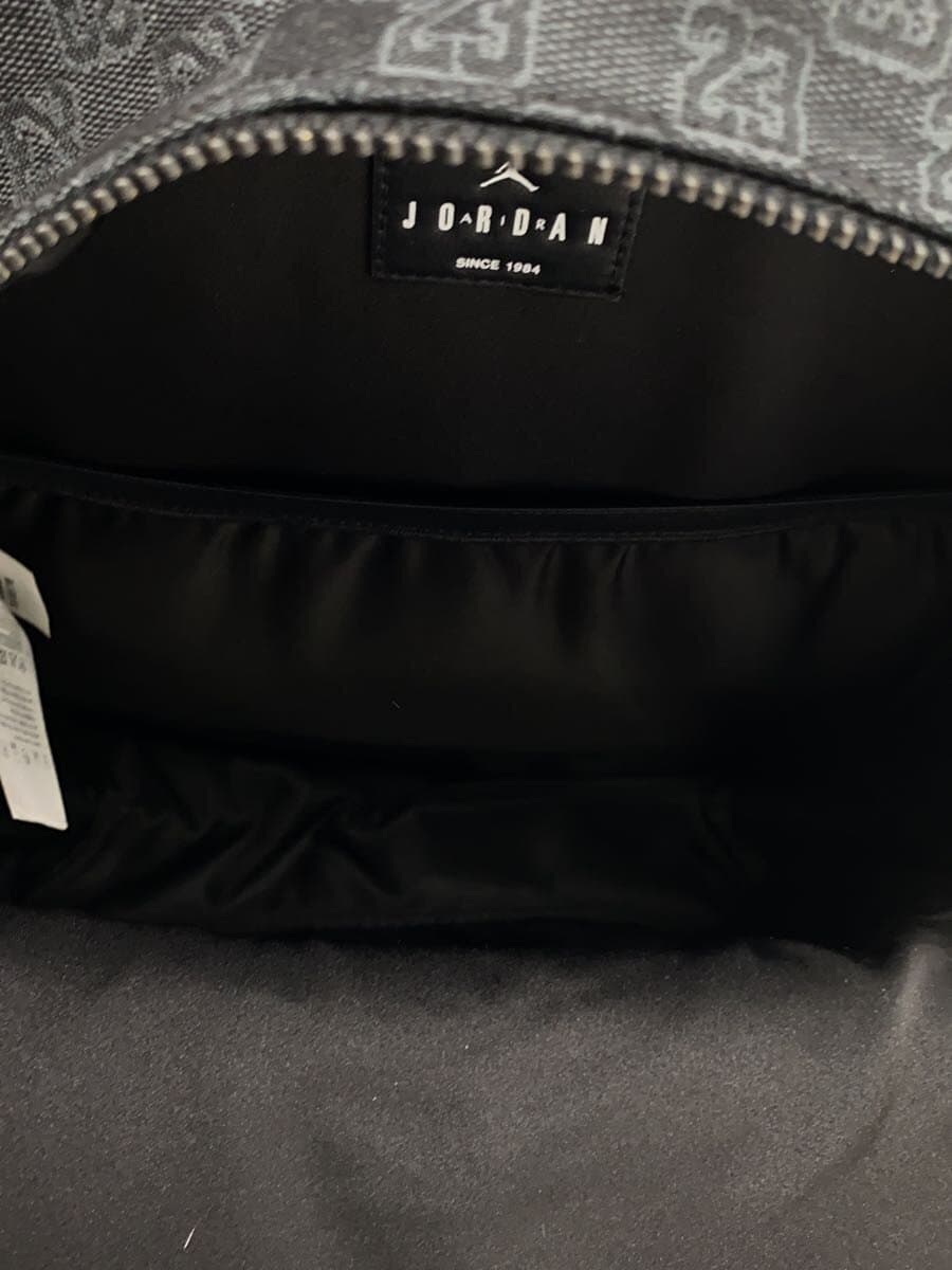 JORDAN BRAND Monogram Backpack Cotton BLK All Over Pattern 6