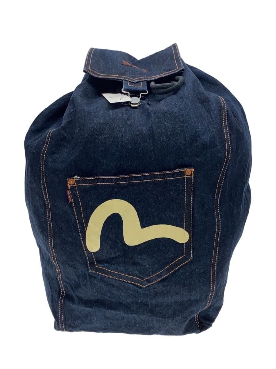 EVISU Seagull Print Backpack Denim IDG