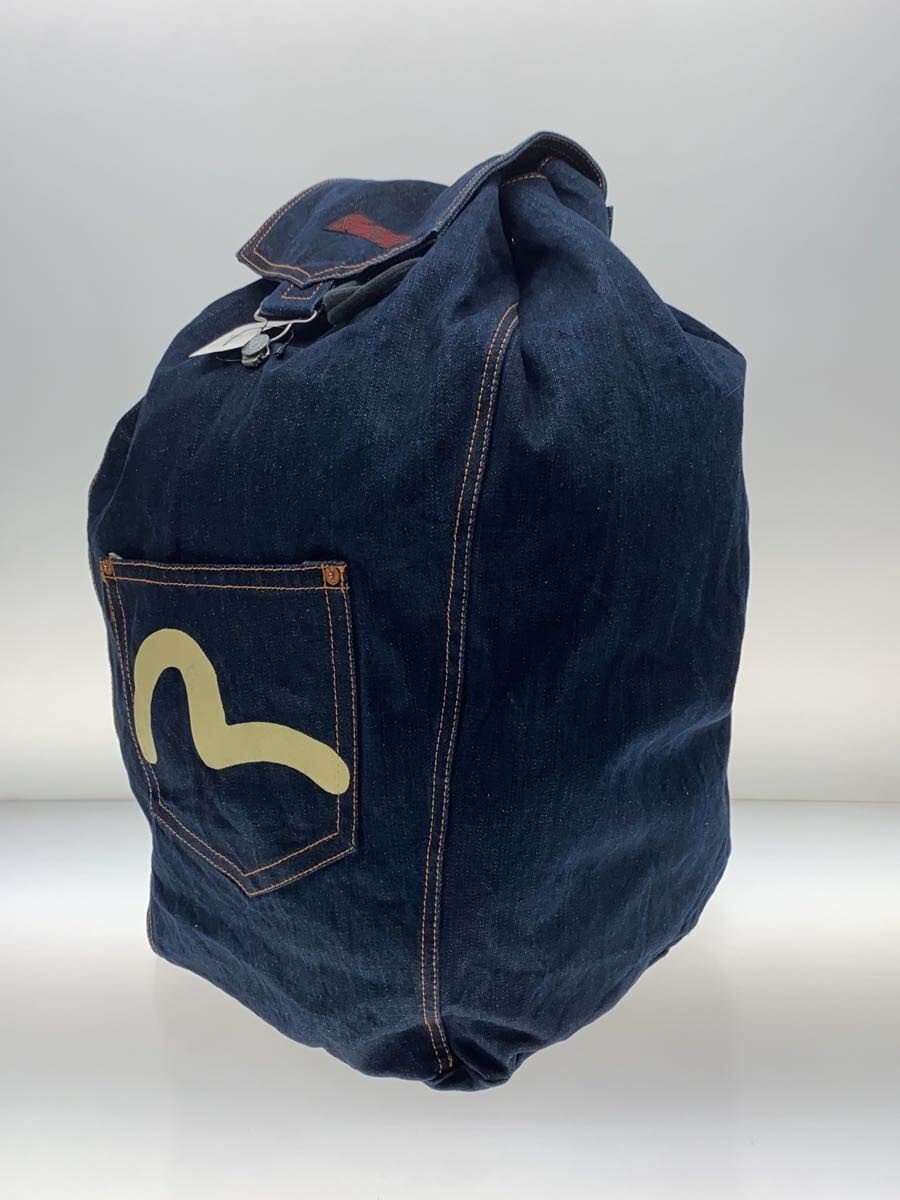 EVISU Seagull Print Backpack Denim IDG 2