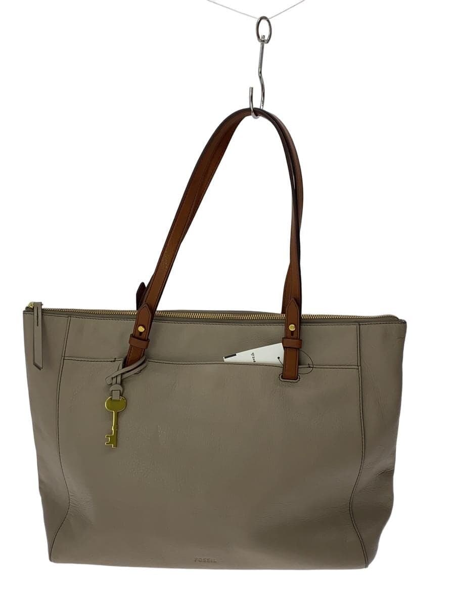 FOSSIL Rachel Tote Tote Bag Leather BEG