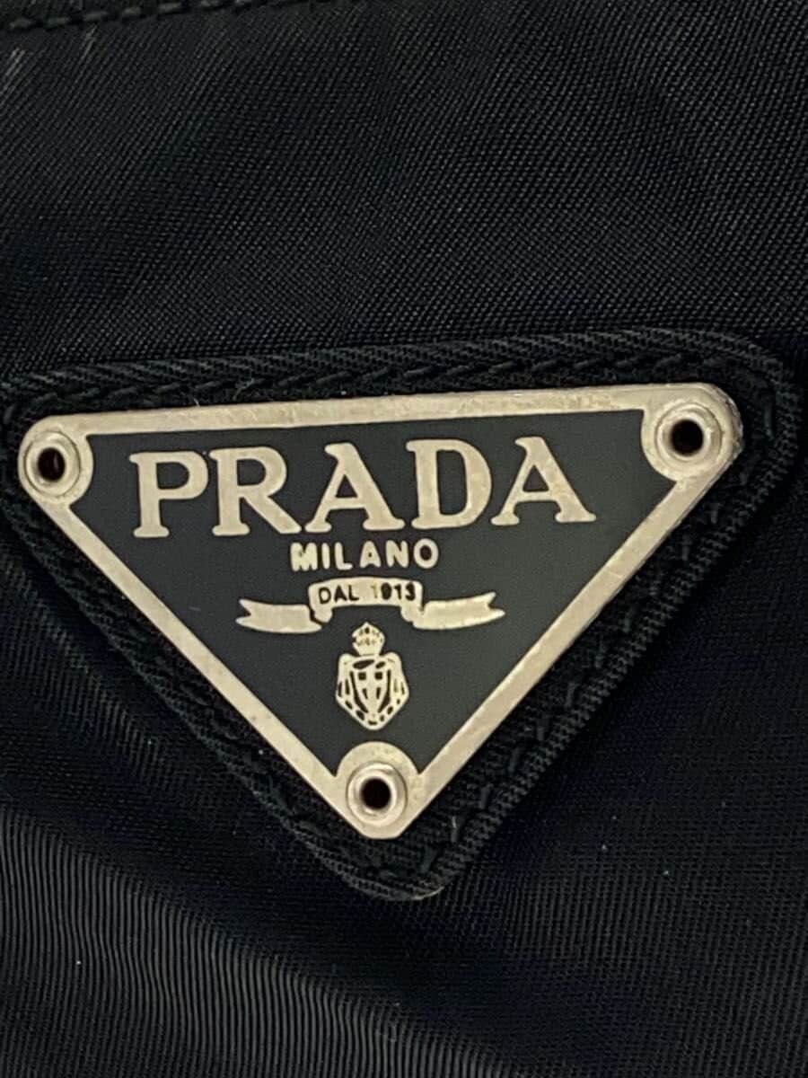 PRADA Handbag Nylon BLK 5