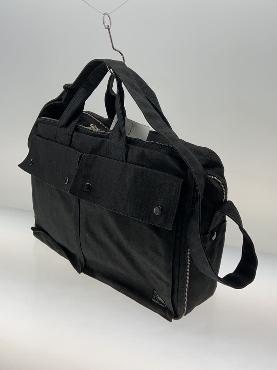 PORTERSMOKY 2-Way OVERNIGHT BRIEFCASE Nylon BLK 592-06361 2