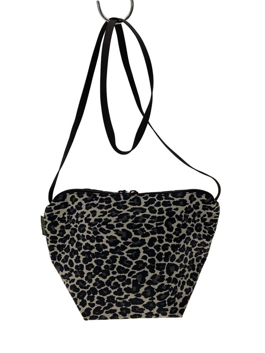 Herve Chapelier Shoulder Bag BLK Leopard