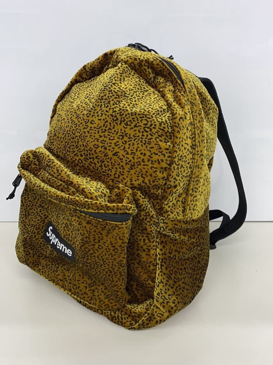 Supreme Backpack Velour CML Leopard 2