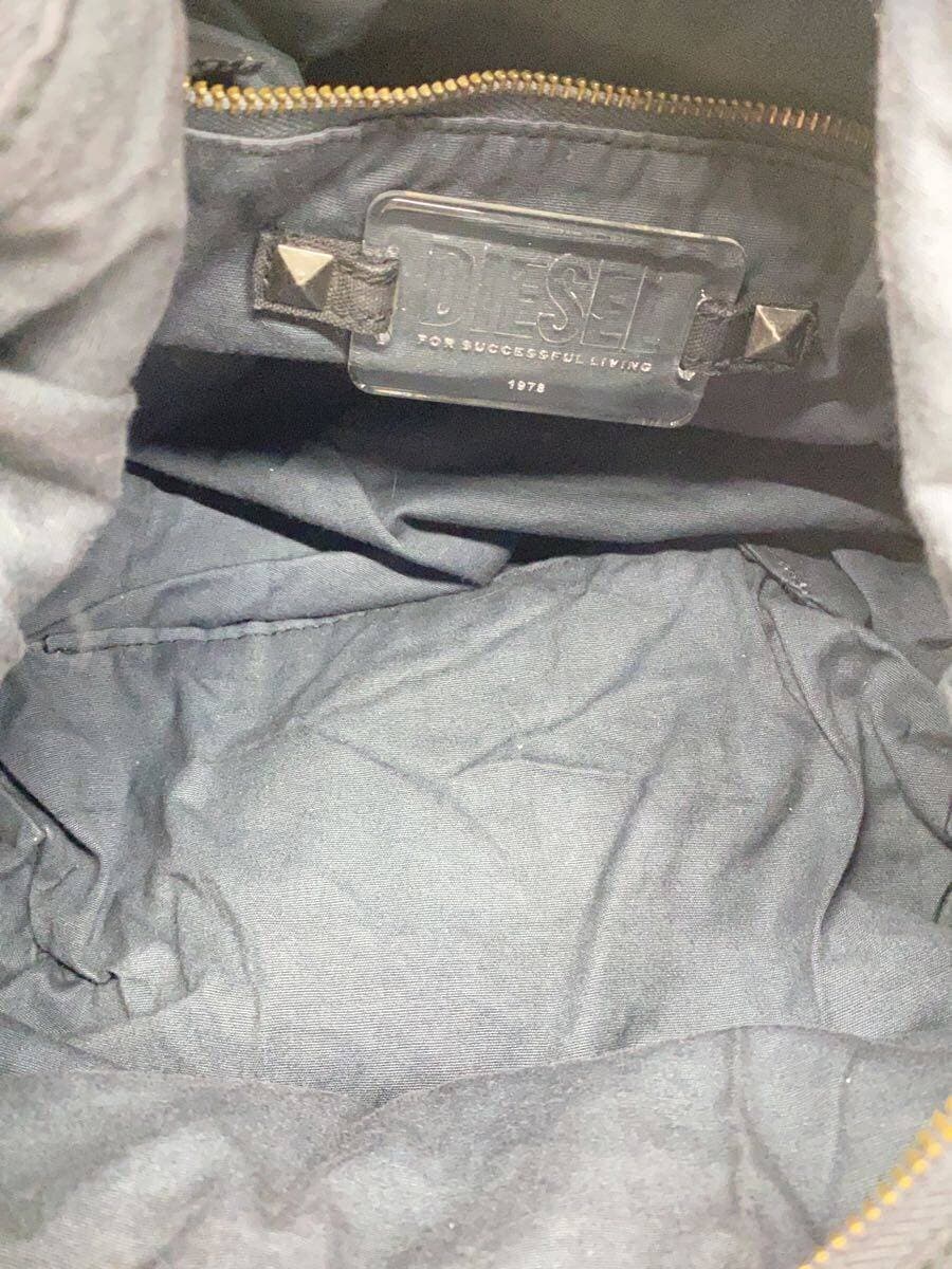 DIESEL Tote Bag Cotton BLK 6