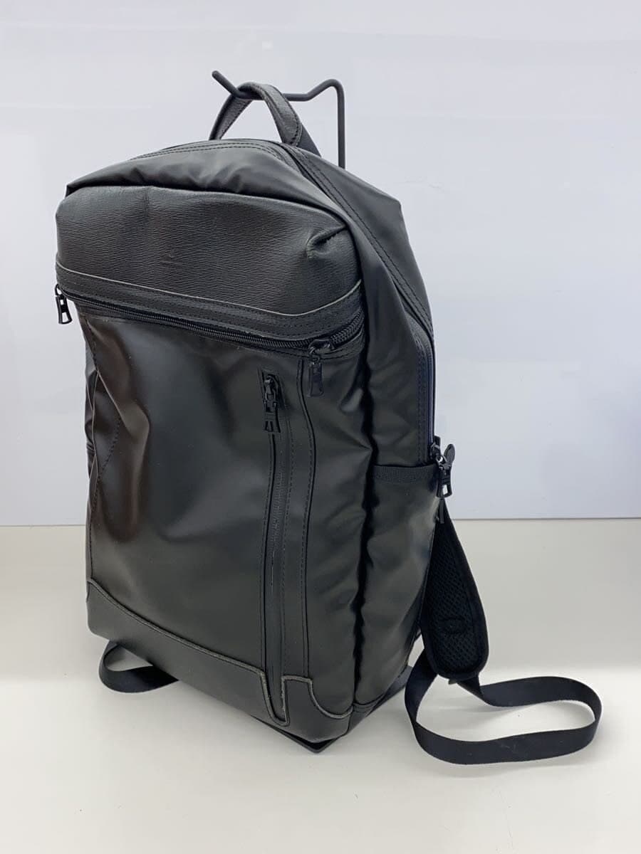 MASTERPIECESTREAM-F Backpack Polyester x Cowhide BLK 55531-f 2