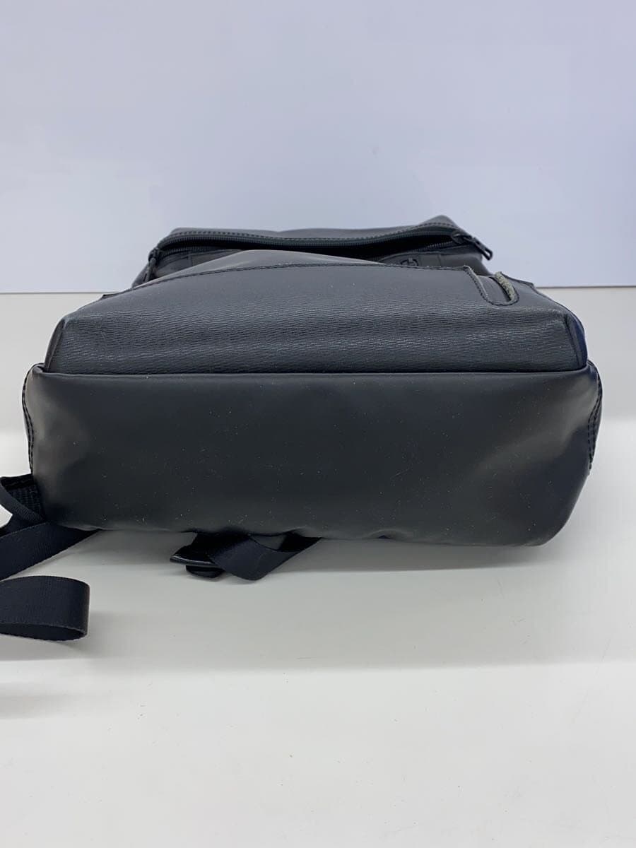 MASTERPIECESTREAM-F Backpack Polyester x Cowhide BLK 55531-f 4