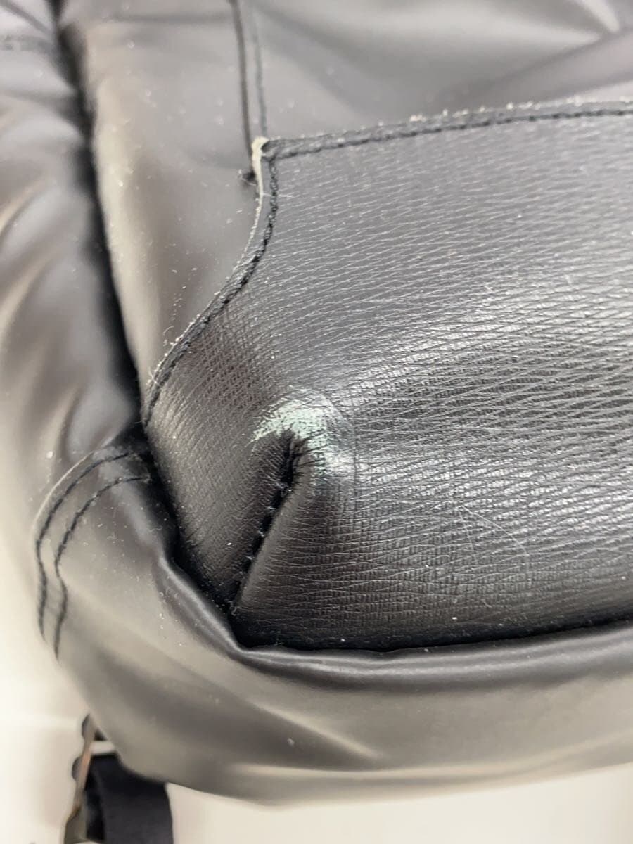 MASTERPIECESTREAM-F Backpack Polyester x Cowhide BLK 55531-f 7