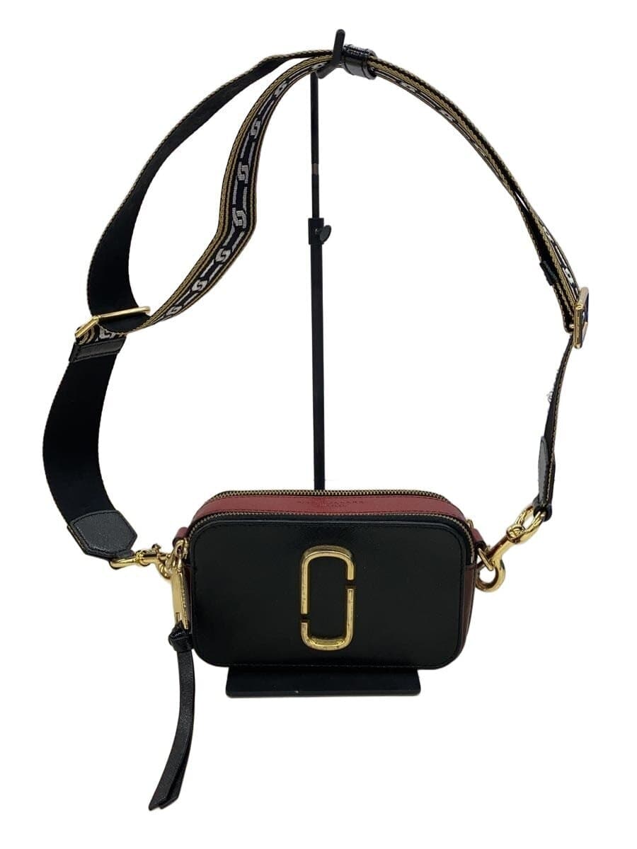 MARC JACOBS Shoulder Bag Leather BLK