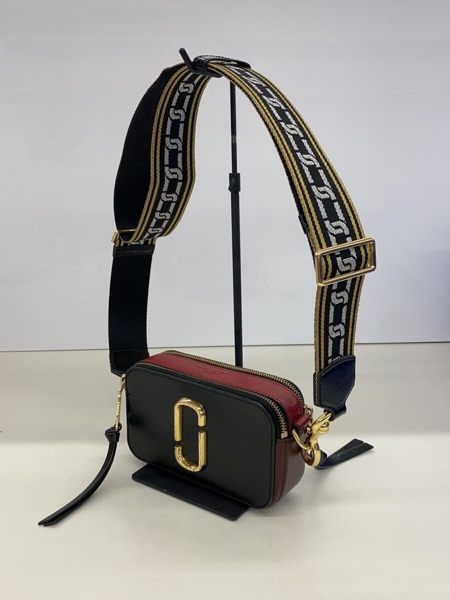 MARC JACOBS Shoulder Bag Leather BLK 2