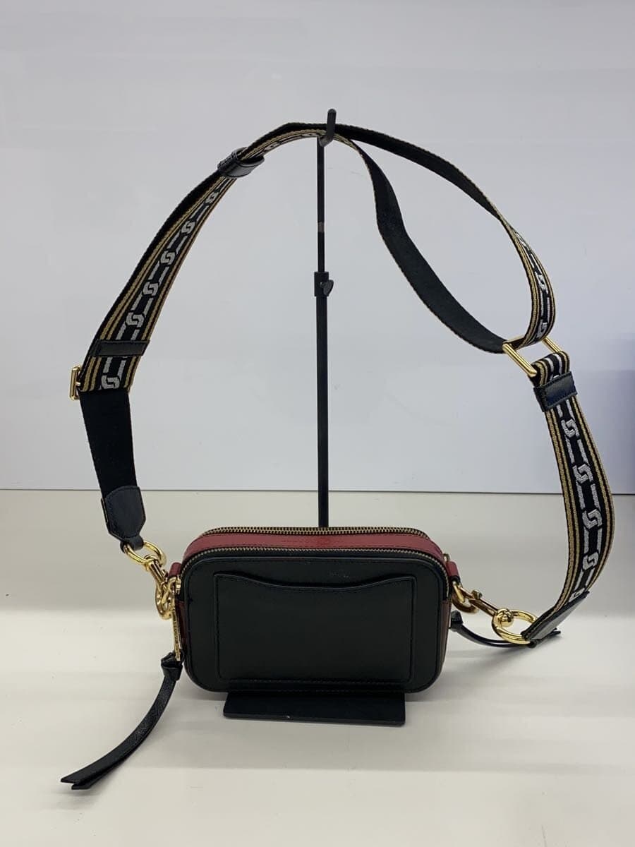 MARC JACOBS Shoulder Bag Leather BLK 3