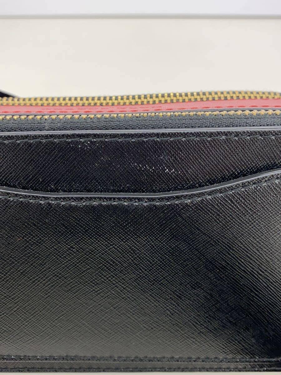 MARC JACOBS Shoulder Bag Leather BLK 8