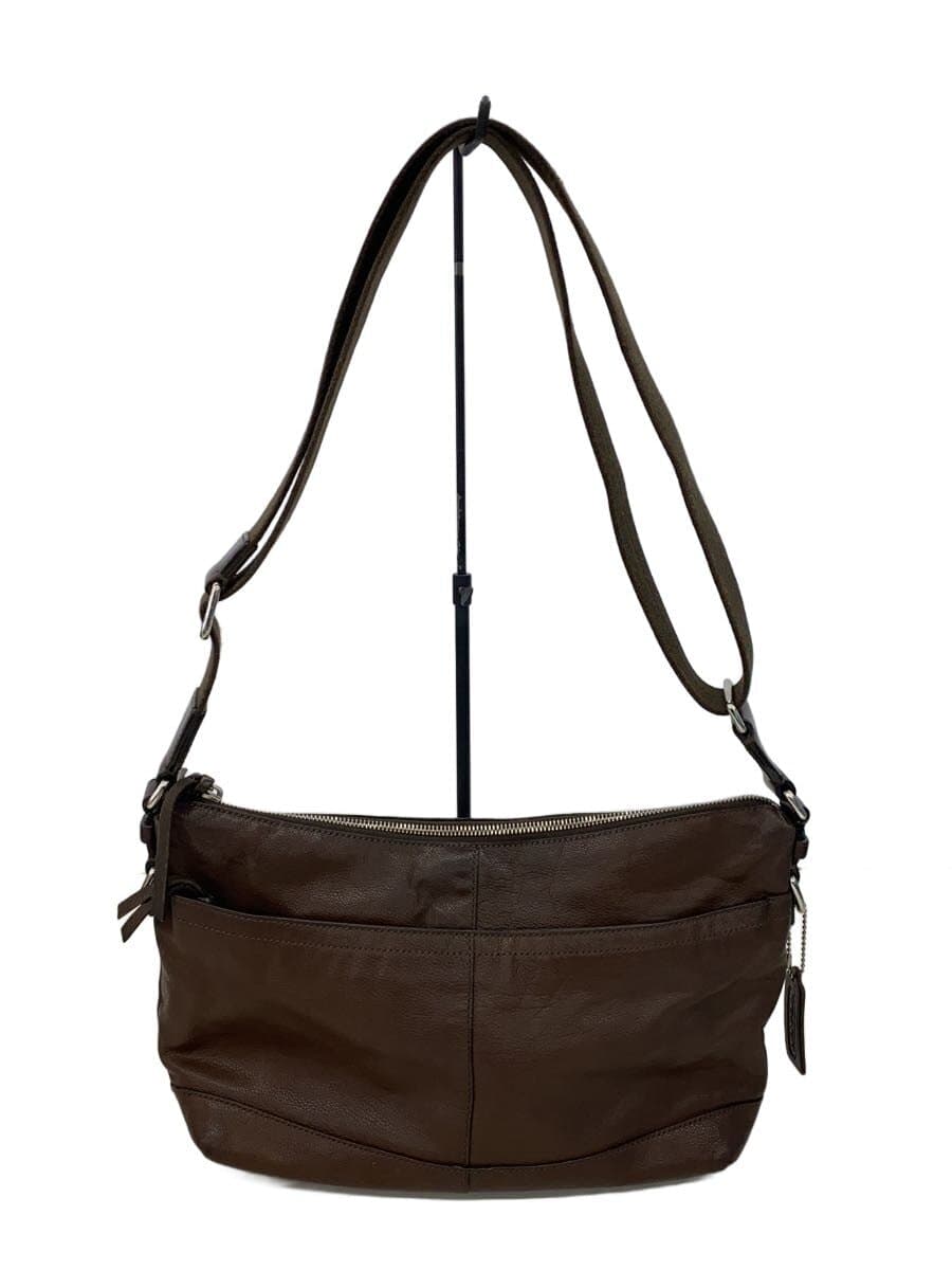 COACH Shoulder Bag Leather BRW