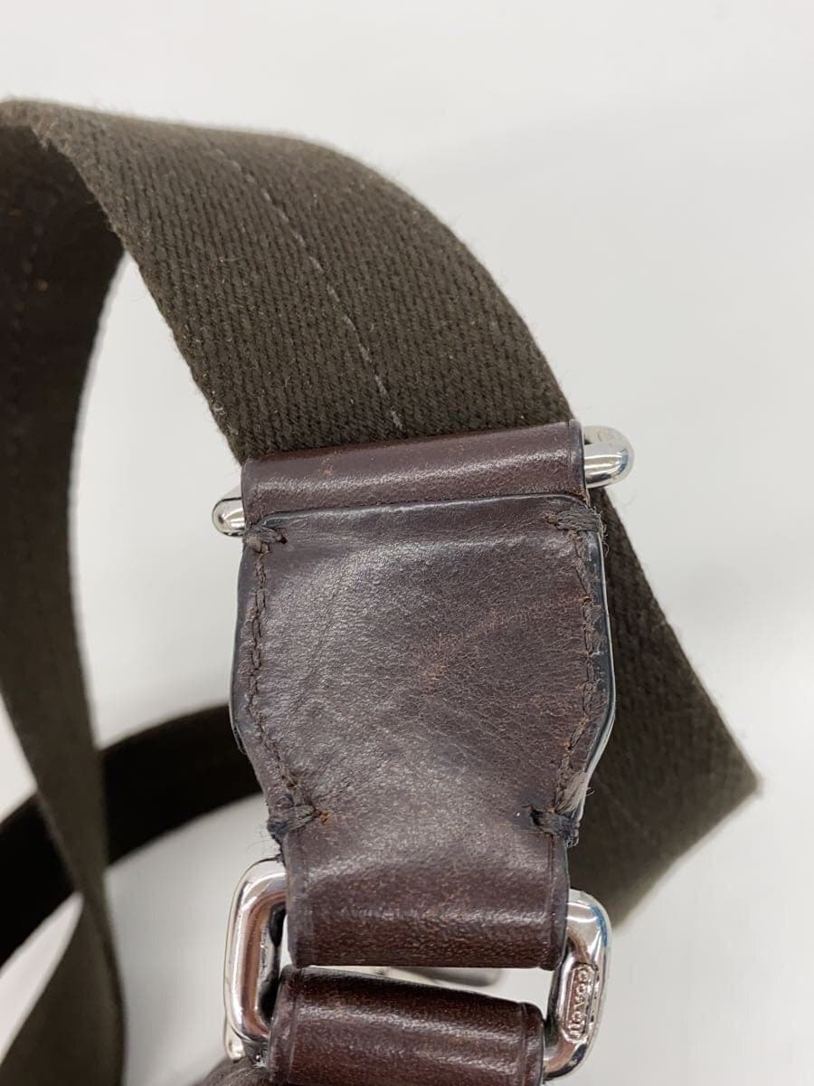 COACH Shoulder Bag Leather BRW 8