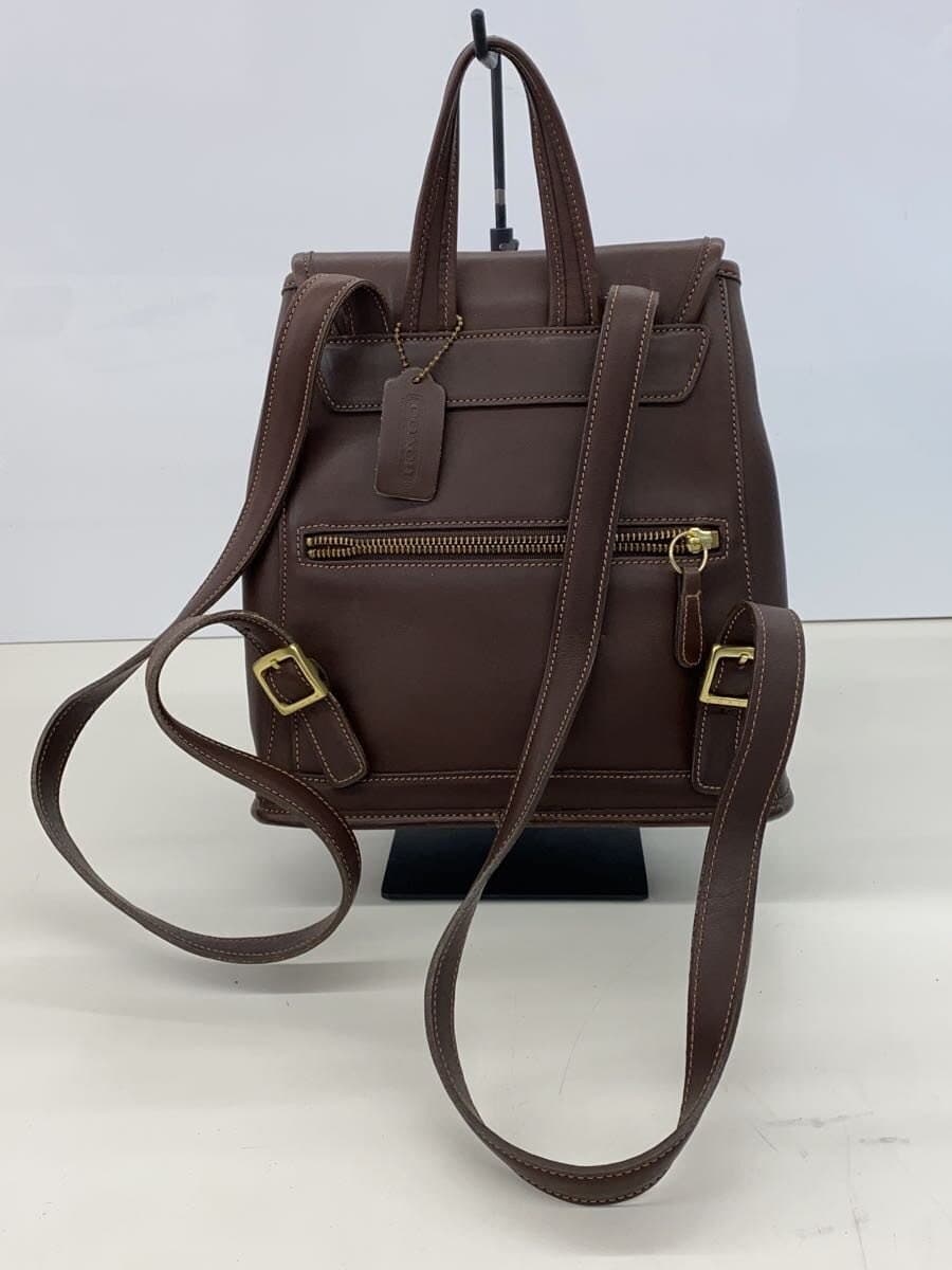 COACH Backpack Leather BRW 3