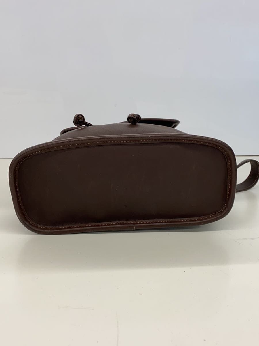 COACH Backpack Leather BRW 4